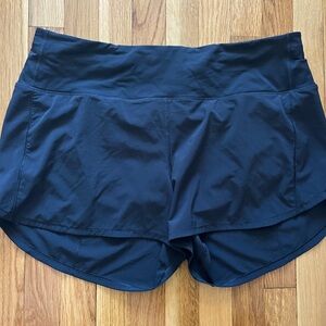 lululemon athletica Black Active Shorts with Built-In Shorts size 14